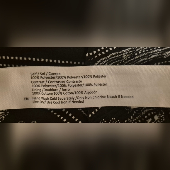 Band of Gypsies Black and White Maxi Romper - Picture 5 of 6